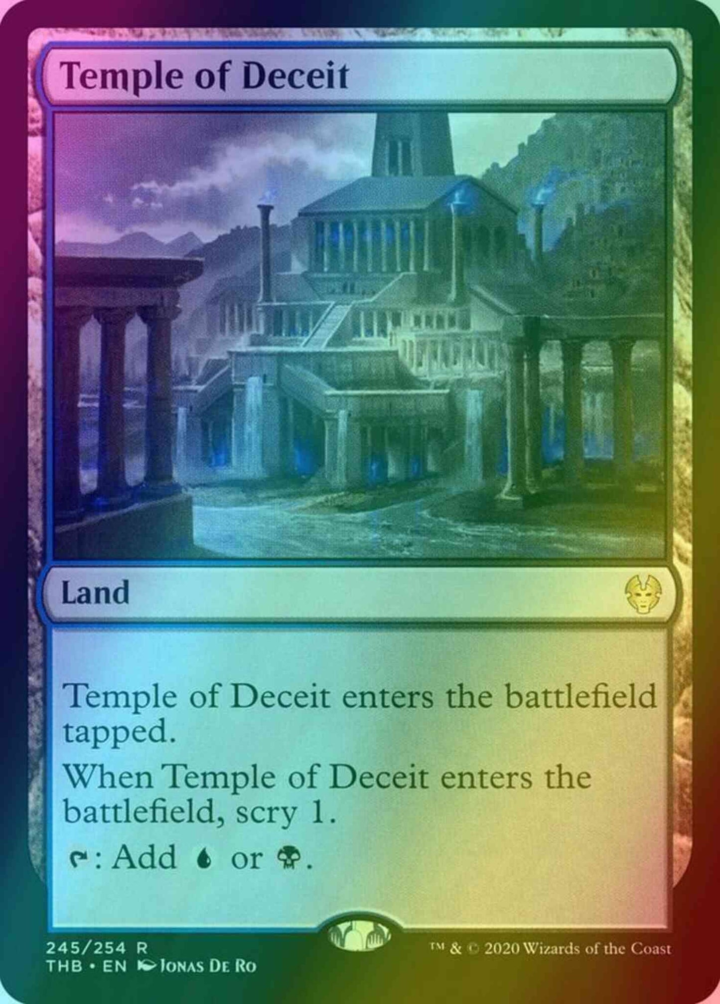 Temple of Deceit [245] [Theros Beyond Death] [Foil]