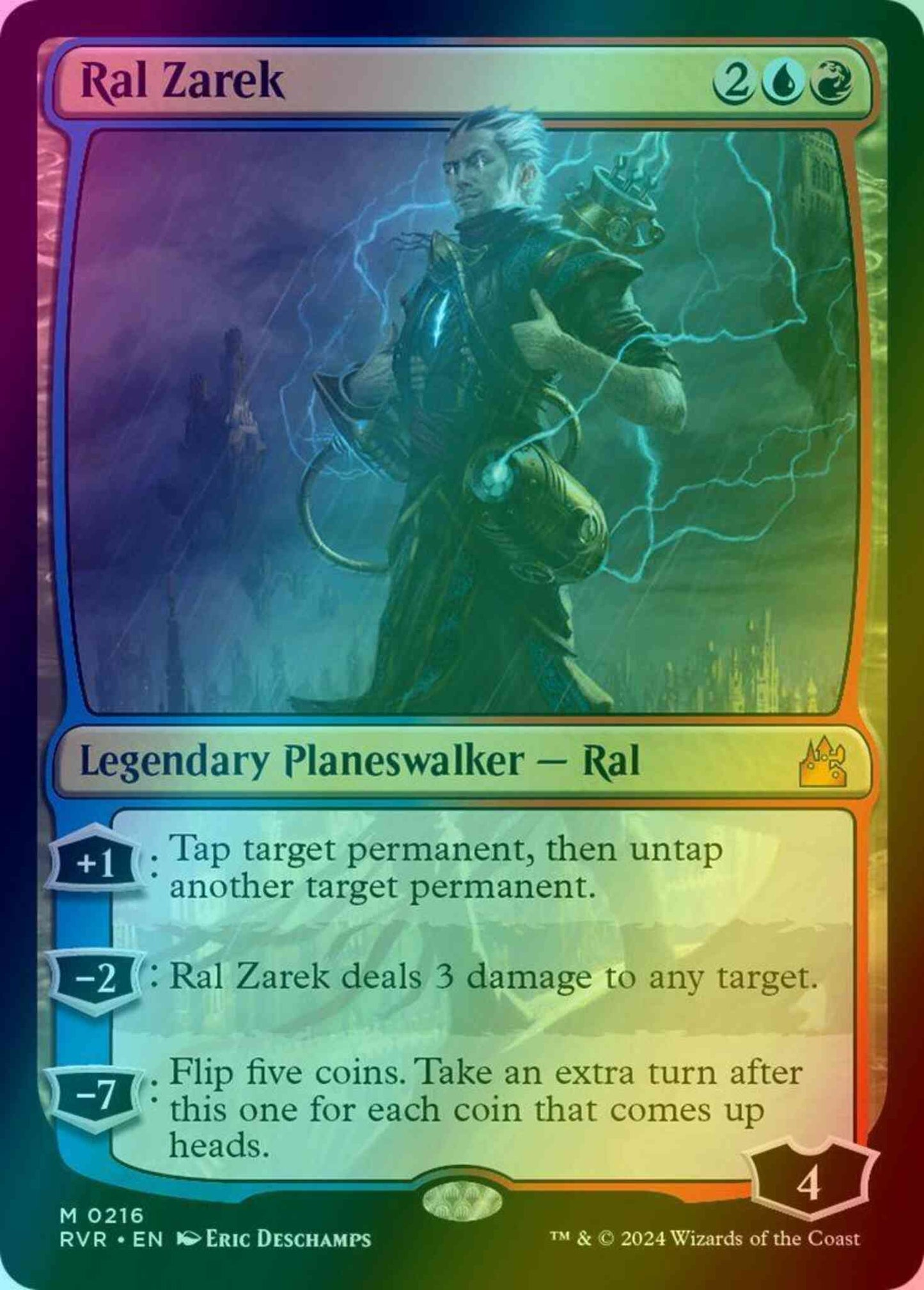 Ral Zarek [216] [Ravnica Remastered] [Foil]