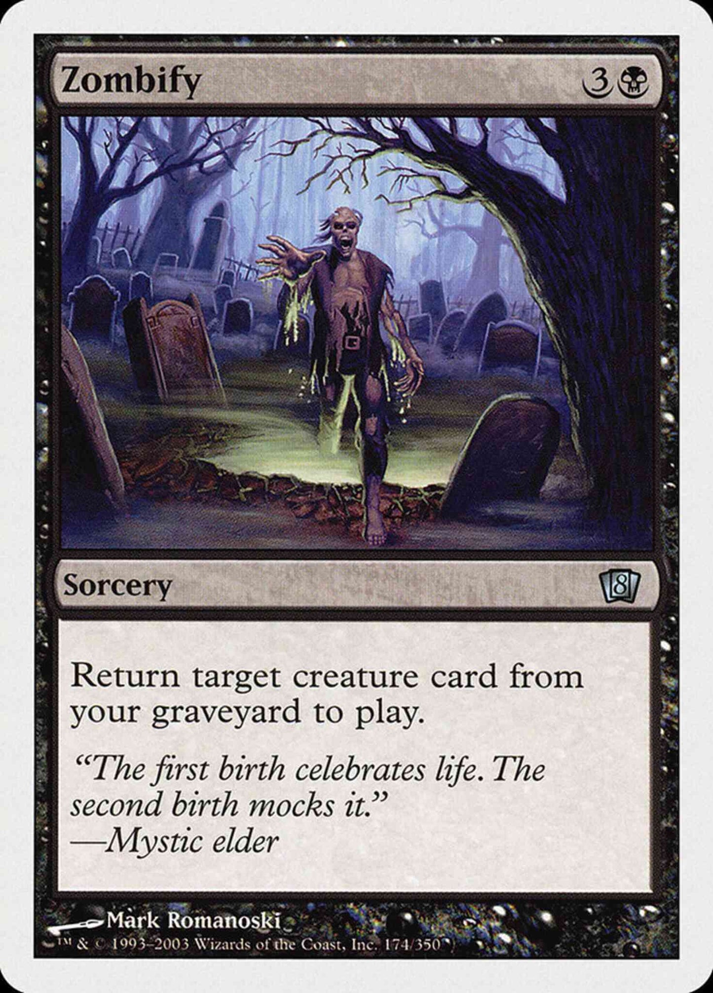 Zombify [174] [Eighth Edition] [Non-Foil]