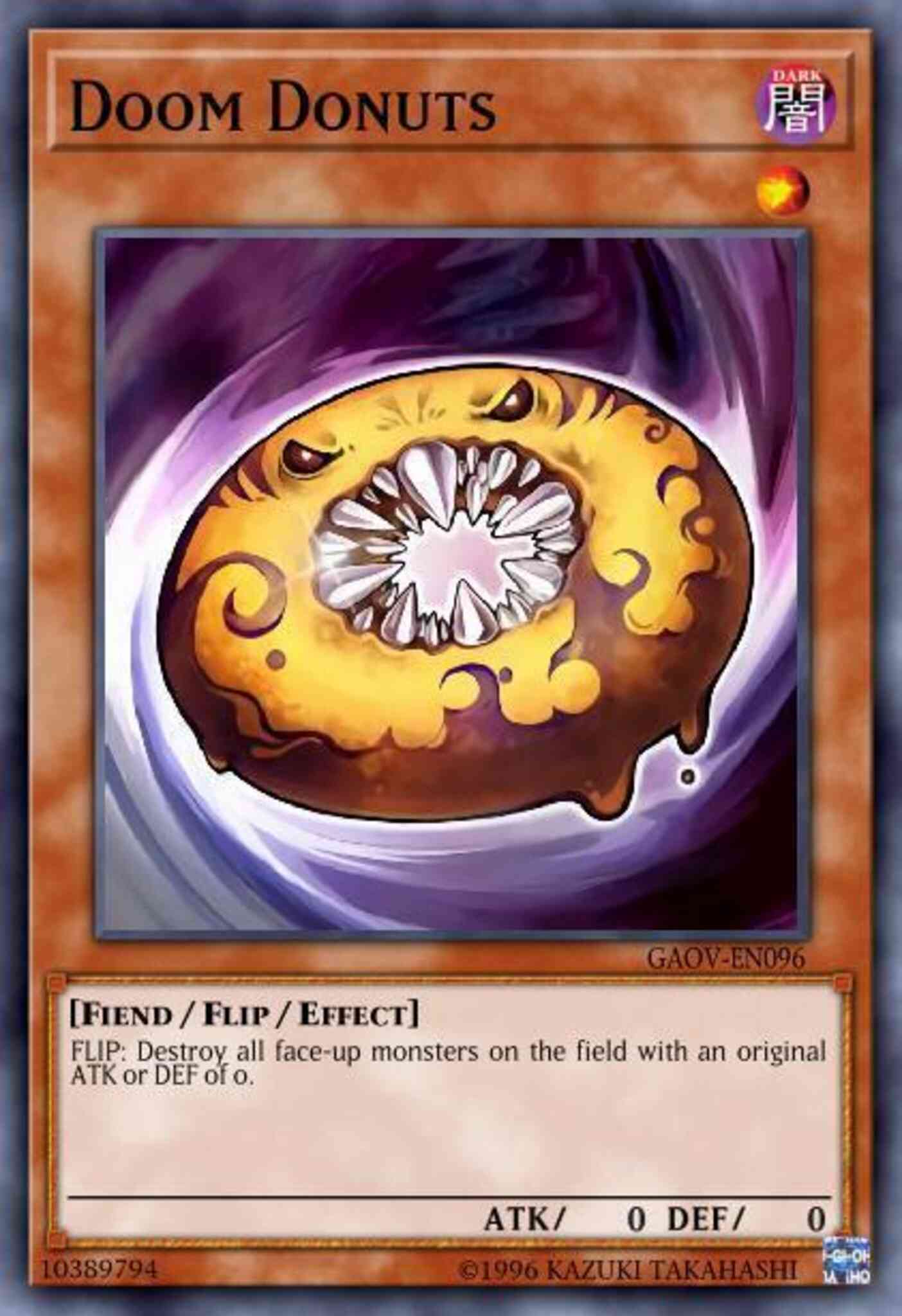 Doom Donuts - GAOV-EN096 - Common - Unlimited