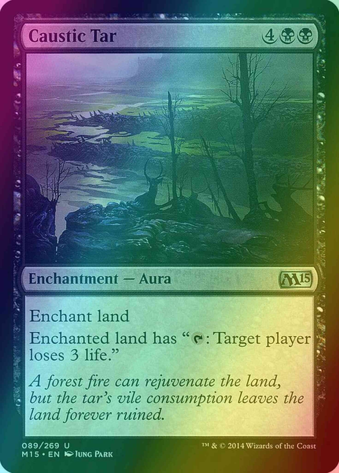 Caustic Tar [89] [Magic 2015] [Foil]
