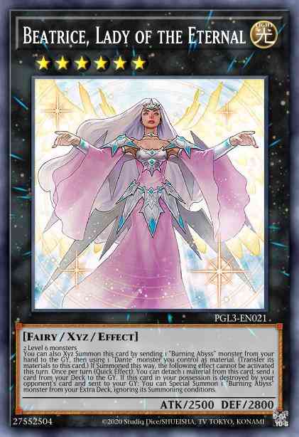 Beatrice, Lady of the Eternal - MAGO-EN035 - Premium Gold Rare - 1st Edition
