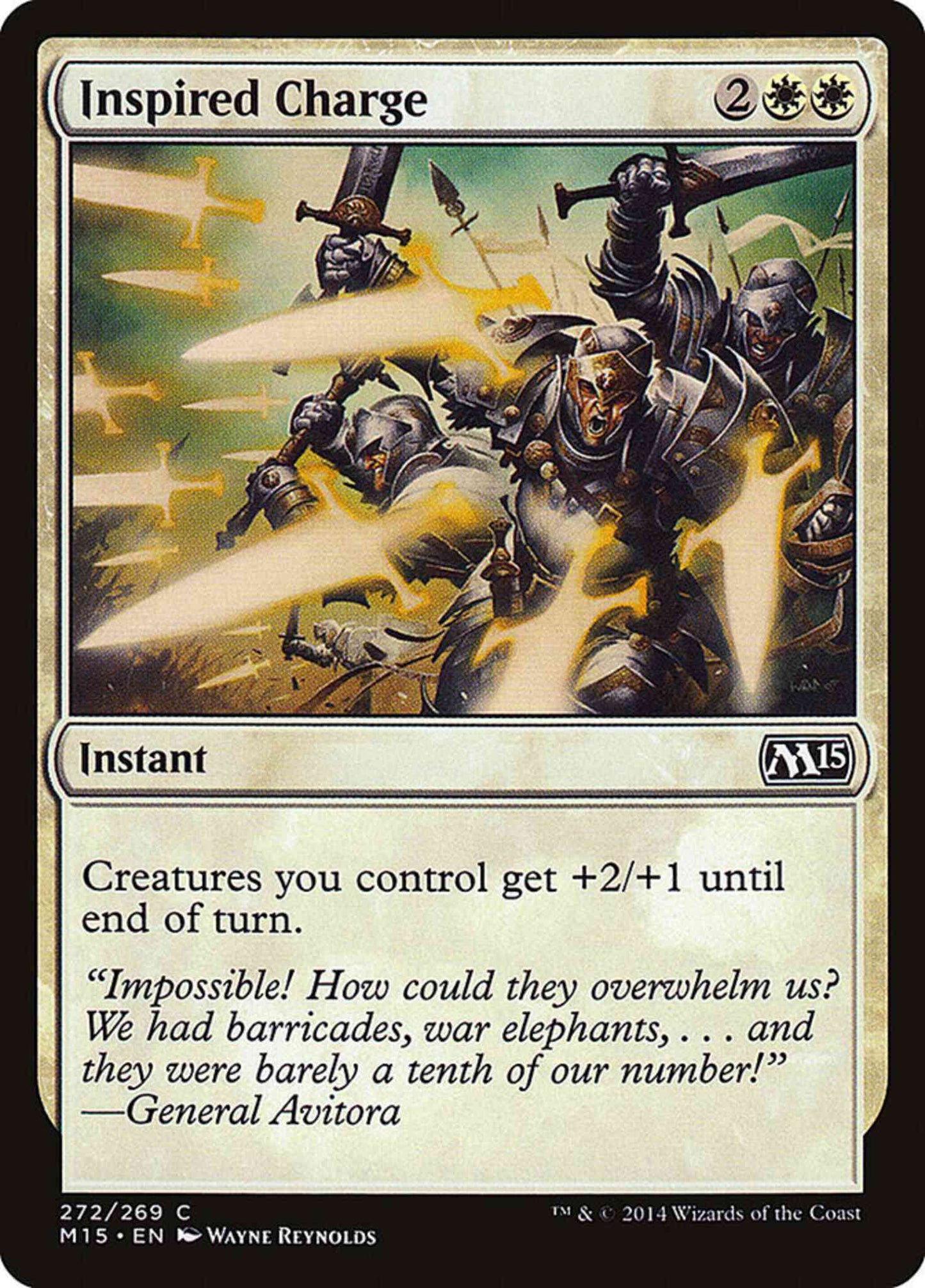 Inspired Charge [272] [Magic 2015] [Non-Foil]
