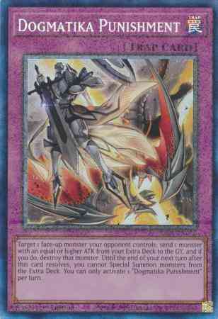 Dogmatika Punishment - RA01-EN076 - Prismatic Ultimate Rare - 1st Edition