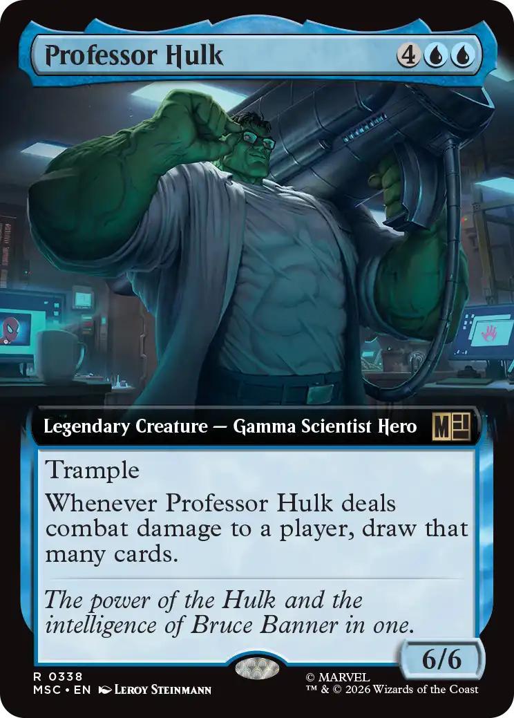 Professor Hulk [338] [Extended Art] [Marvel Super Heroes: Commander] [Non-Foil]