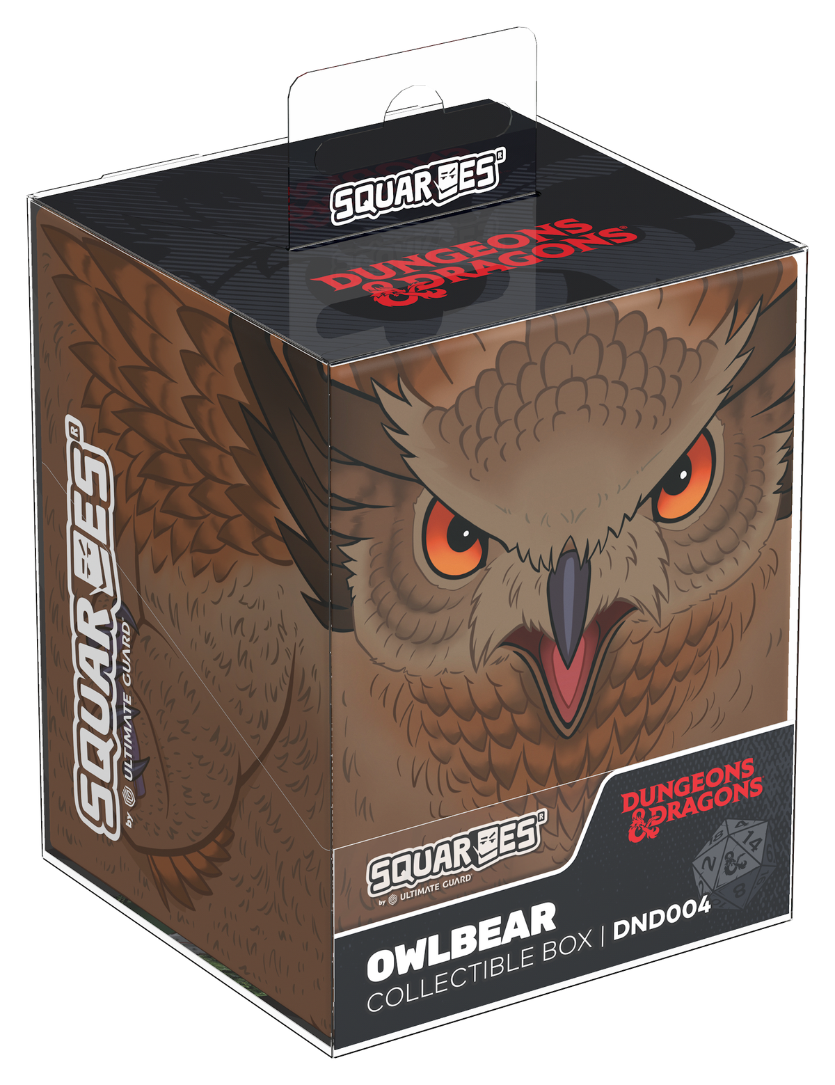 Ultimate Guard Squaroes Deck Box - 100 - Dungeons And Dragons - Owlbear