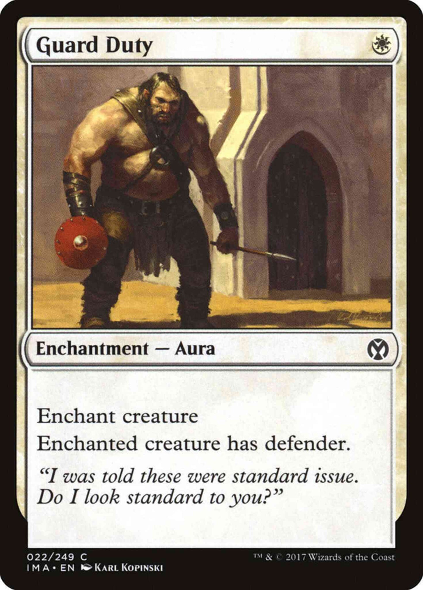 Guard Duty [22] [Iconic Masters] [Non-Foil]