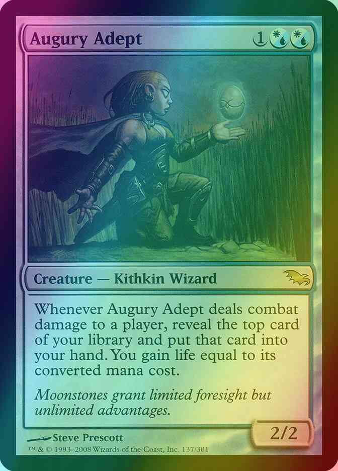 Augury Adept [137] [Shadowmoor] [Foil]