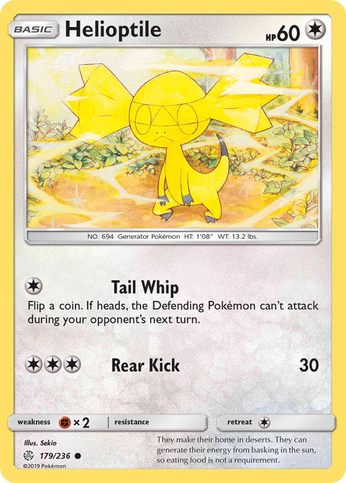 Helioptile - 179/236 - Common [sm12-179] [Non-Holo]