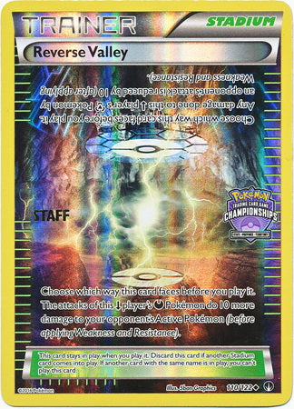 Reverse Valley - 110/122 - Holo Promo - State/Provincial/Territory - Staff [Holo]