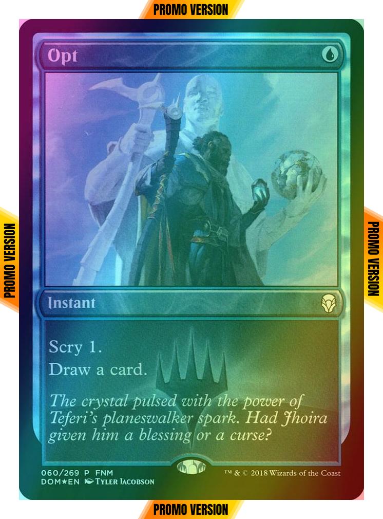 Opt [60] [Dominaria Promos] [Foil]