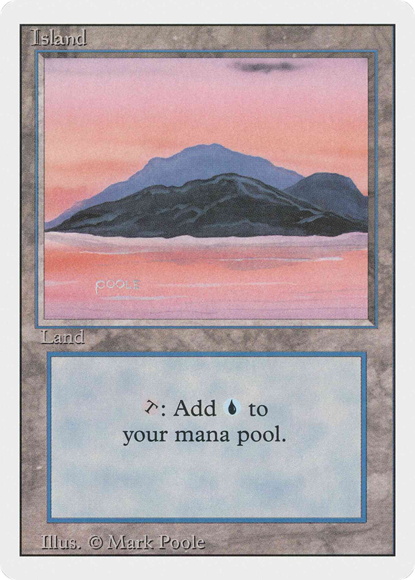 Island [Right Island] [297] [Revised Edition] [Non-Foil]