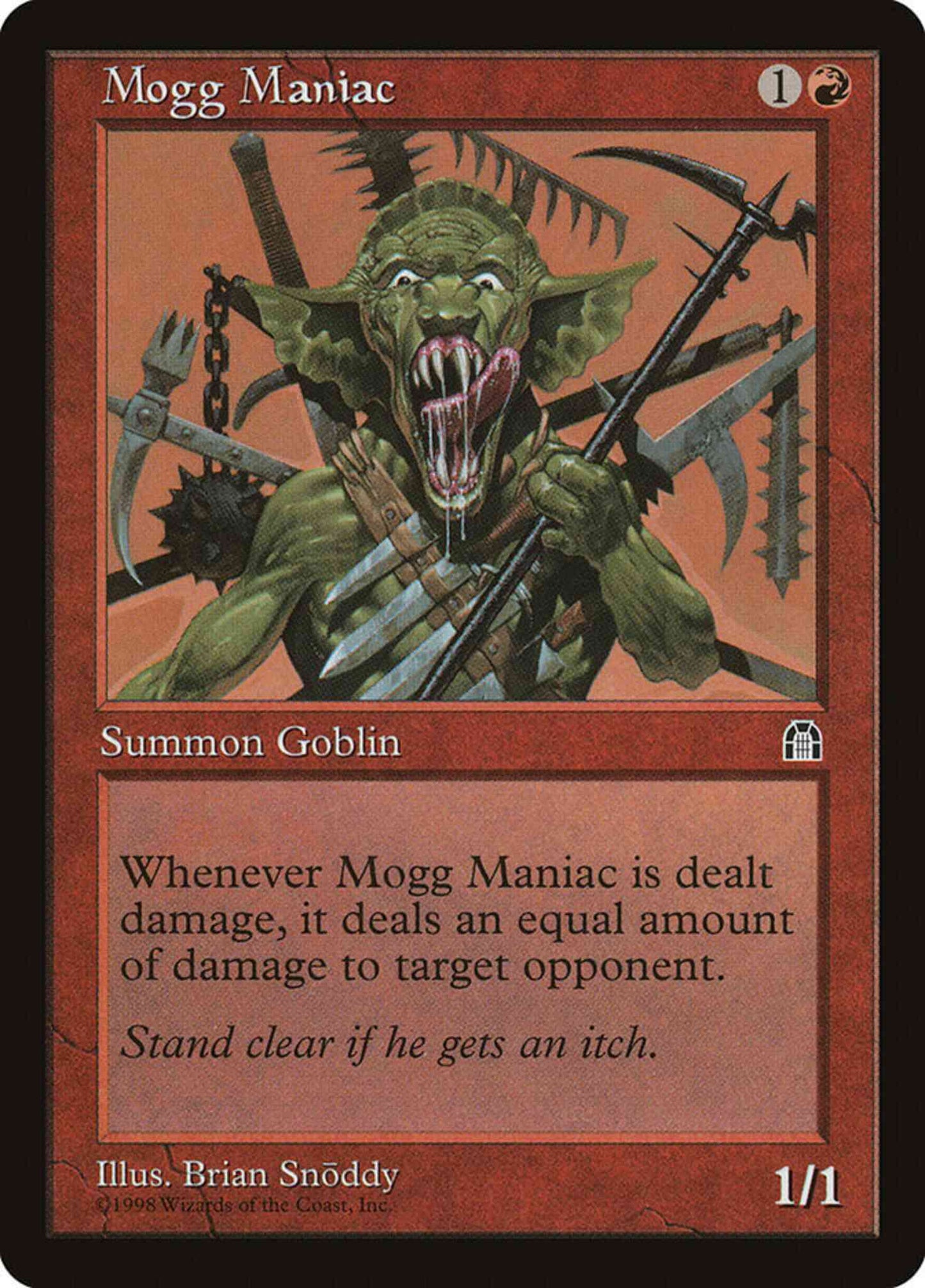 Mogg Maniac [94] [Stronghold] [Non-Foil]