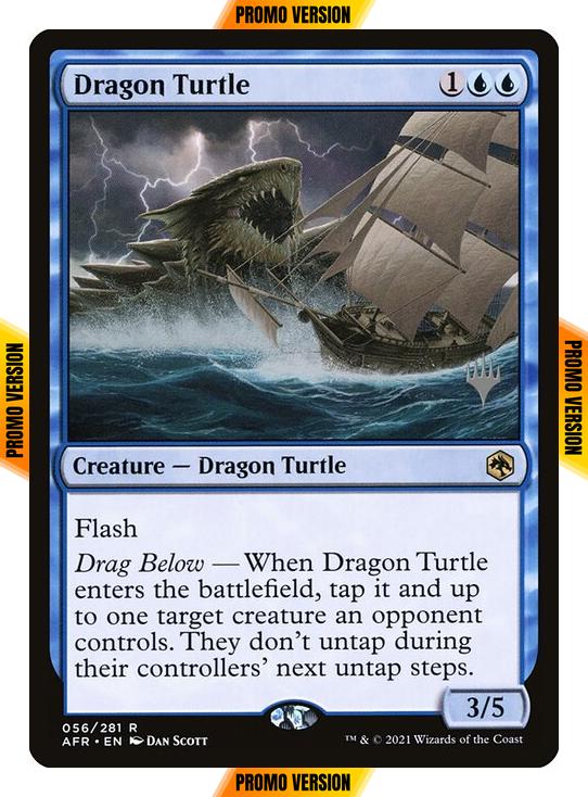 Dragon Turtle [Promo Pack] [56p] [Adventures in the Forgotten Realms Promos] [Non-Foil]