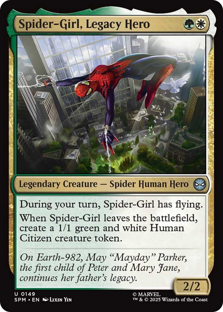 Spider-Girl, Legacy Hero [149] [Marvel's Spider-Man] [Non-Foil]