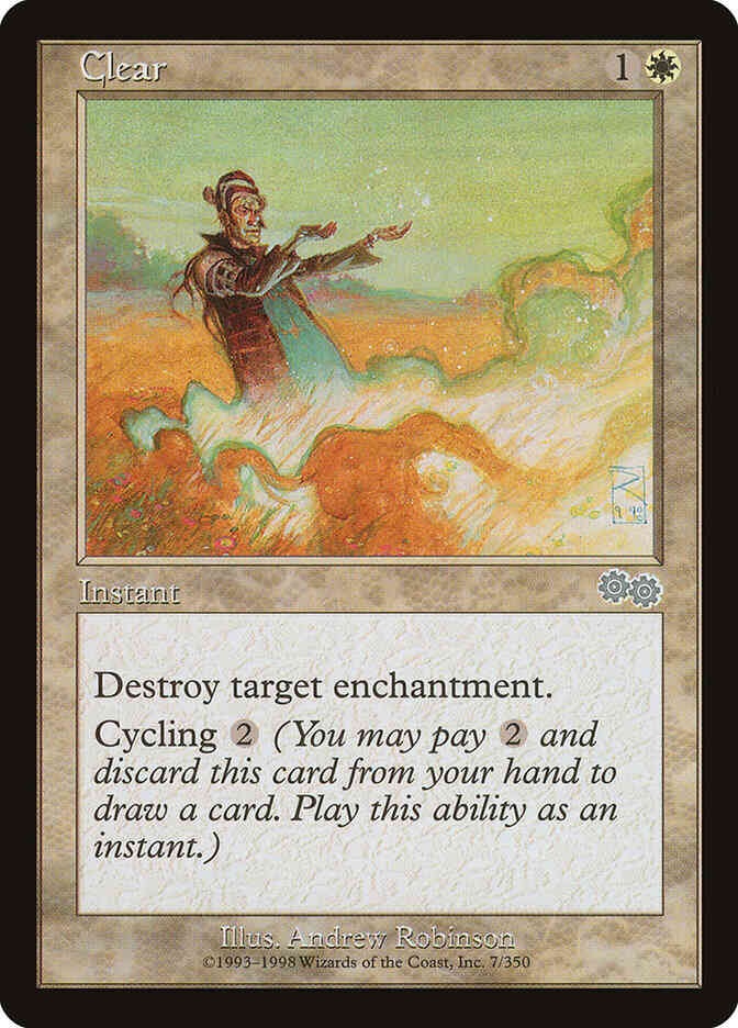 Clear [7] [Urza's Saga] [Non-Foil]