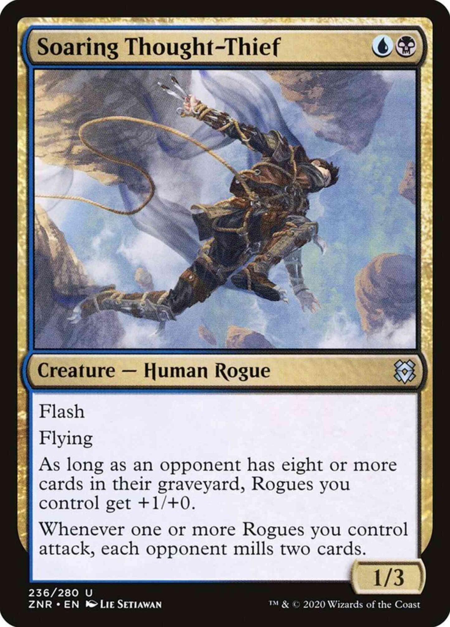 Soaring Thought-Thief [236] [Zendikar Rising] [Non-Foil]