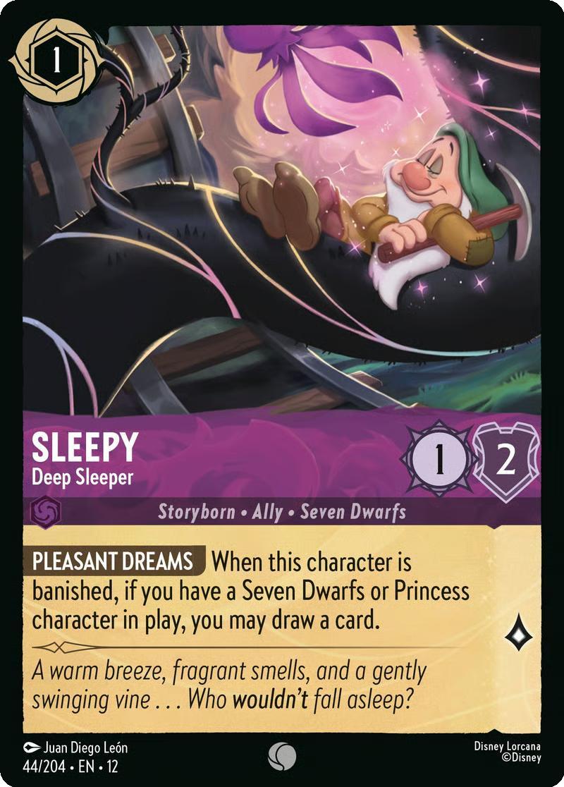 Sleepy - Deep Sleeper - 44/204 [Wilds Unknown] [Non-Foil]
