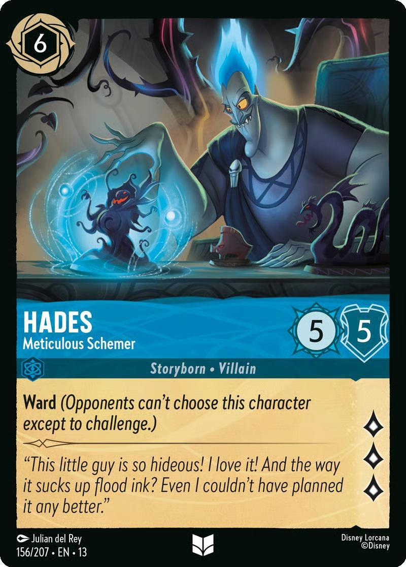 Hades - Meticulous Schemer - 156/204 [Attack of the Vine!] [Non-Foil]