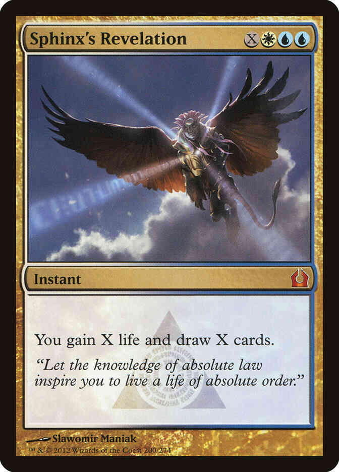Sphinx's Revelation [200] [Return To Ravnica] [Non-Foil]