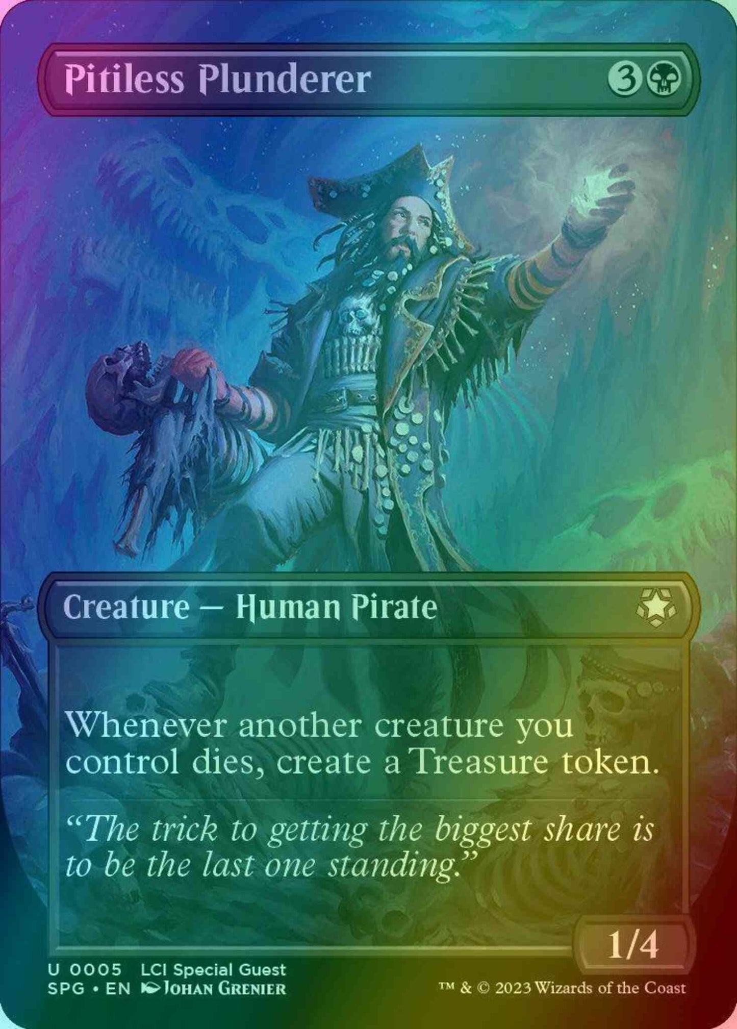 Pitiless Plunderer [5] [Borderless] [Special Guests] [Foil]