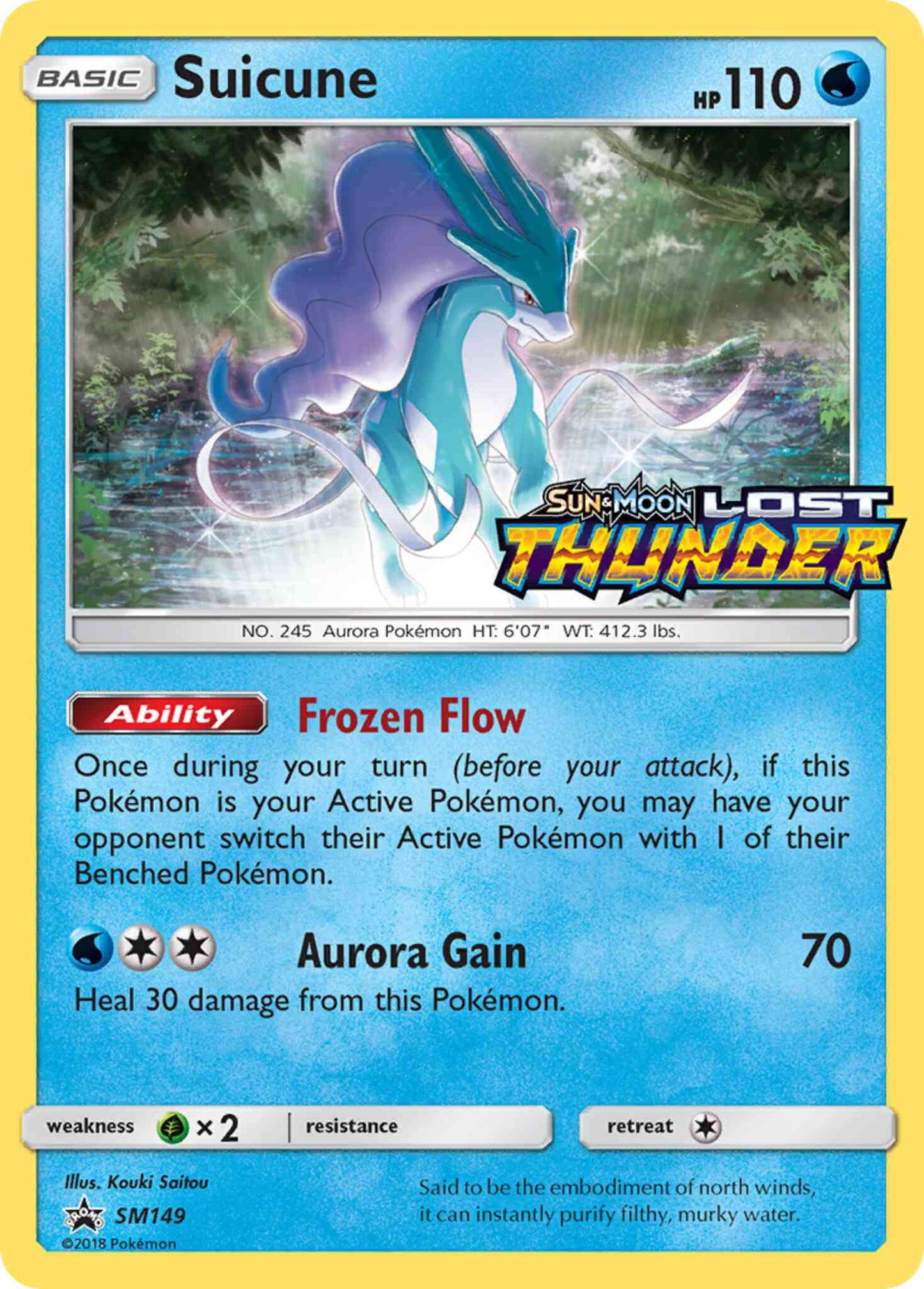 Suicune - SM149 - Promo [smp-SM149] [Holo]