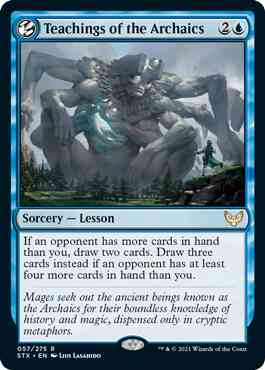 Teachings of the Archaics [57] [Strixhaven: School of Mages] [Non-Foil]