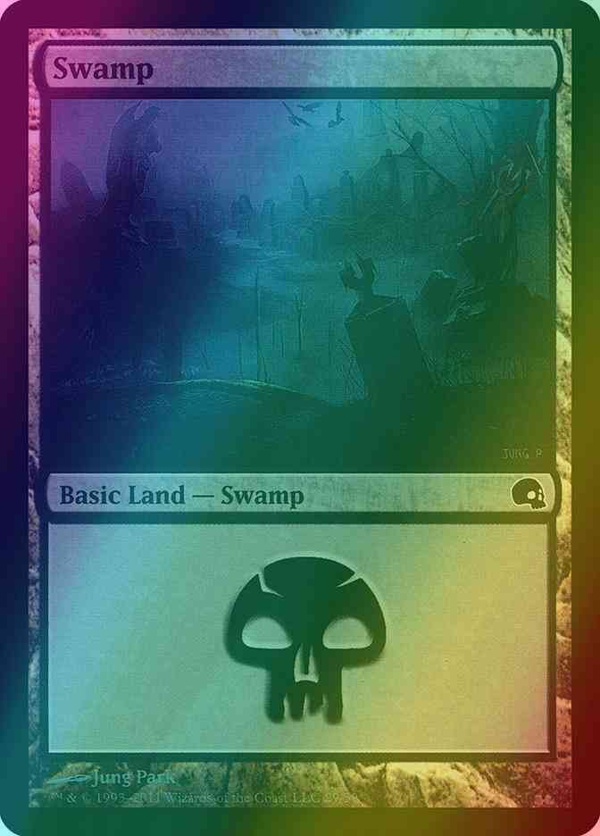 Swamp [29] [Premium Deck Series: Graveborn] [Foil]