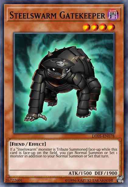 Steelswarm Gatekeeper - HA05-EN045 - Super Rare - 1st Edition
