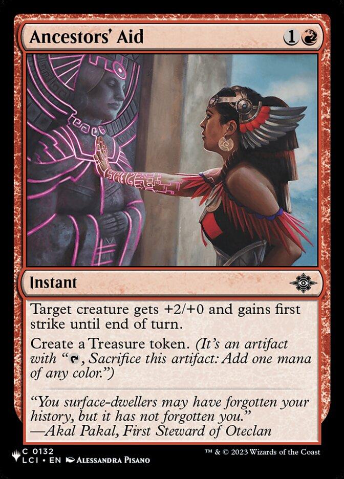 Ancestors' Aid [LCI-132] [The List] [Non-Foil]