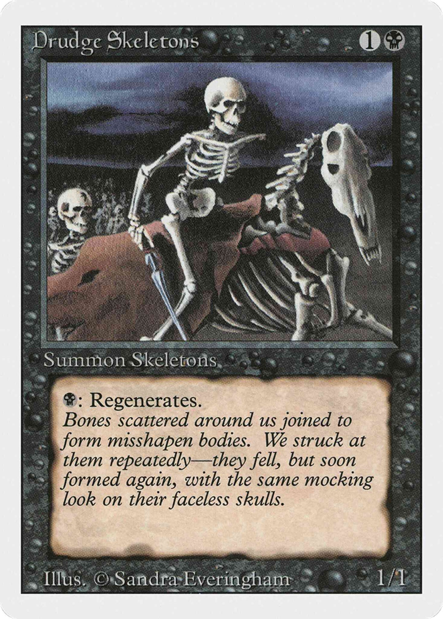 Drudge Skeletons [107] [Revised Edition] [Non-Foil]