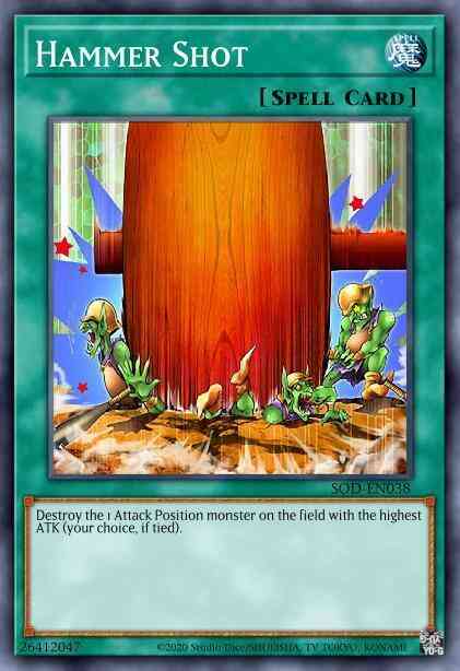 Hammer Shot - SD4-EN024 - Common - 1st Edition