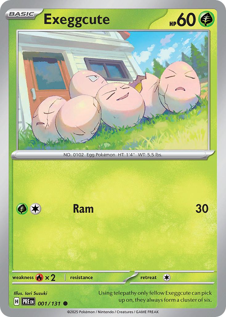 Exeggcute - 001/131 - Common [sv085-001] [Non-Holo]