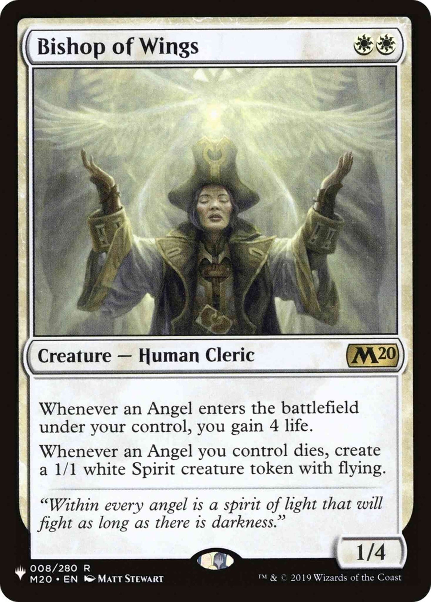 Bishop of Wings [M20-8] [The List] [Non-Foil]