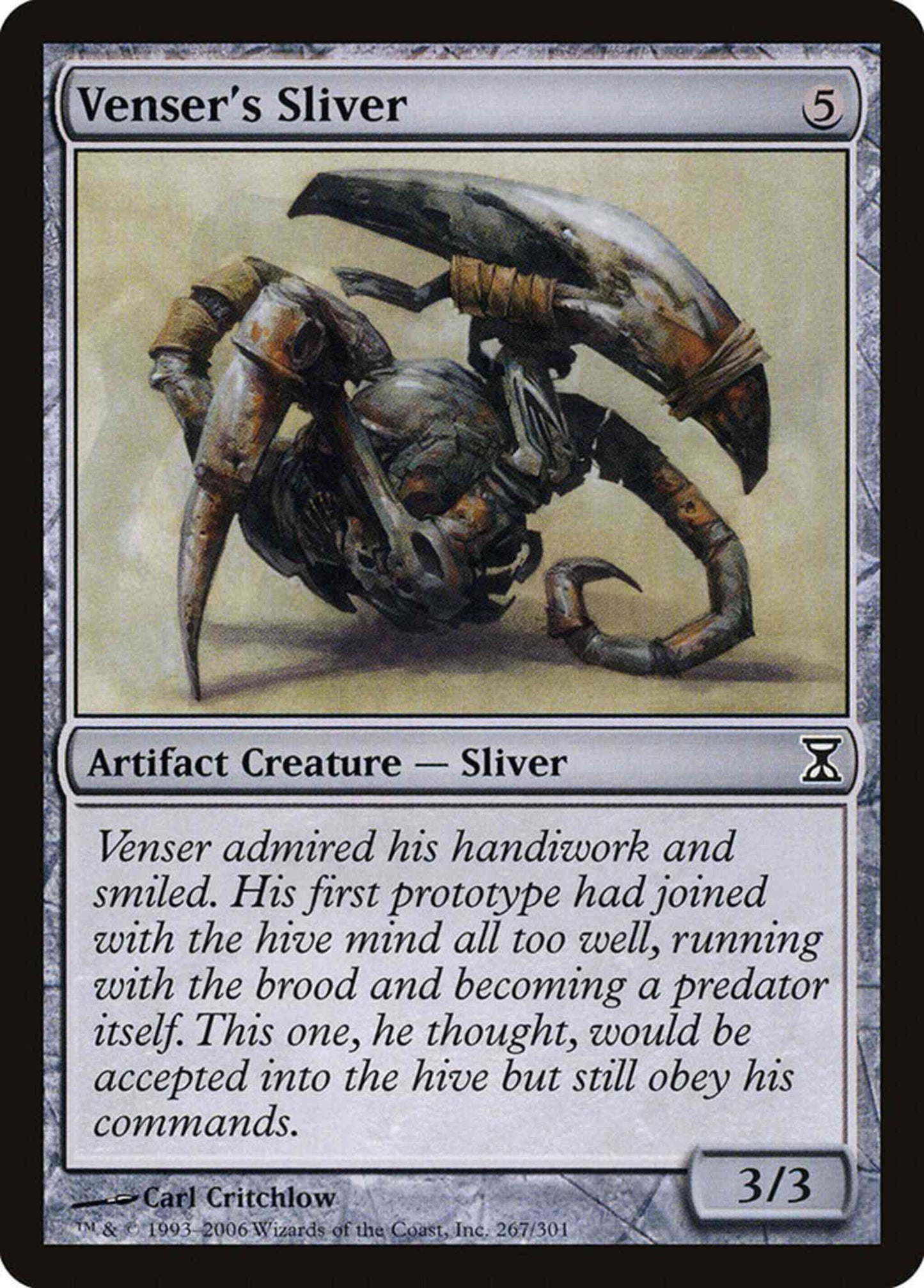 Venser's Sliver [267] [Time Spiral] [Non-Foil]