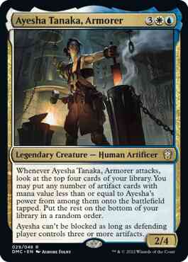 Ayesha Tanaka, Armorer [29] [Legends Retold] [Dominaria United: Commander] [Non-Foil]