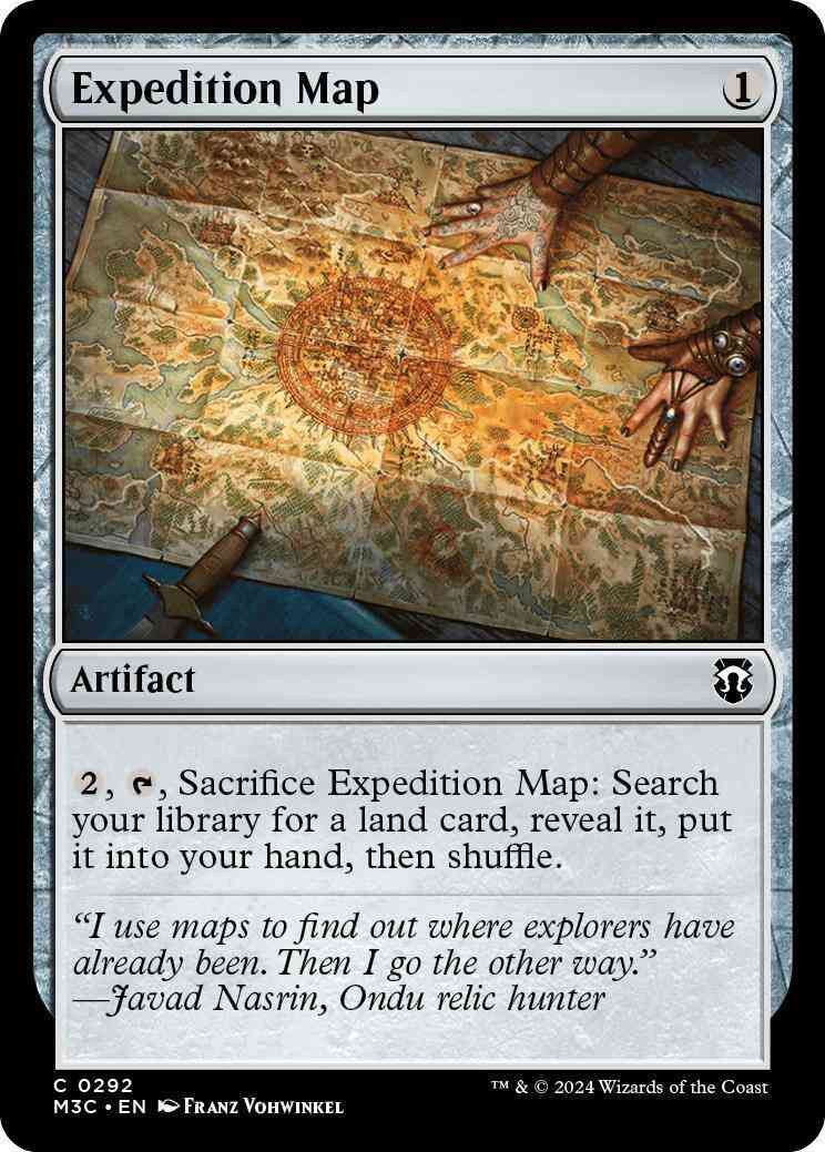 Expedition Map [292] [Modern Horizons 3: Commander] [Non-Foil]