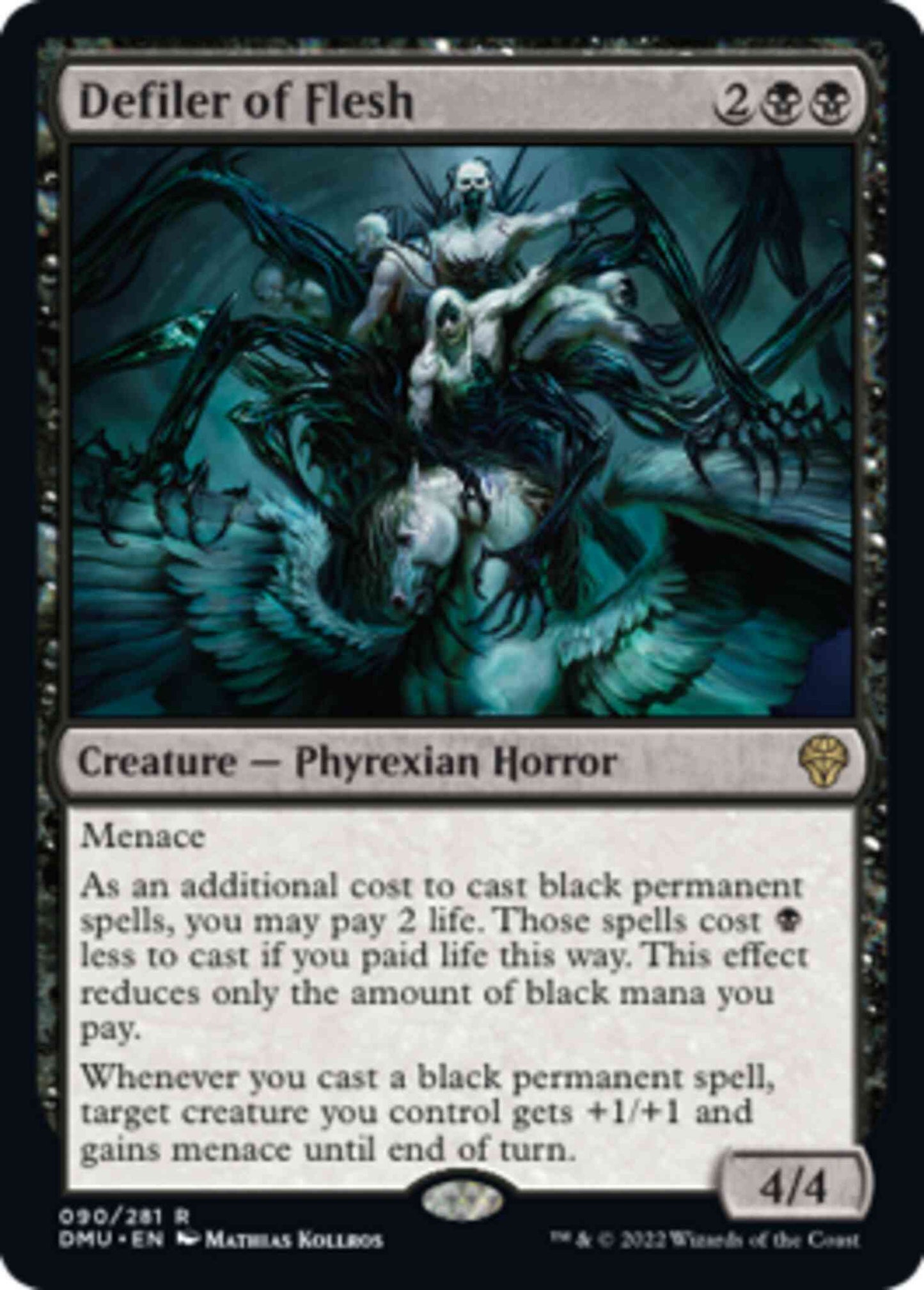 Defiler of Flesh [90] [Dominaria United] [Non-Foil]