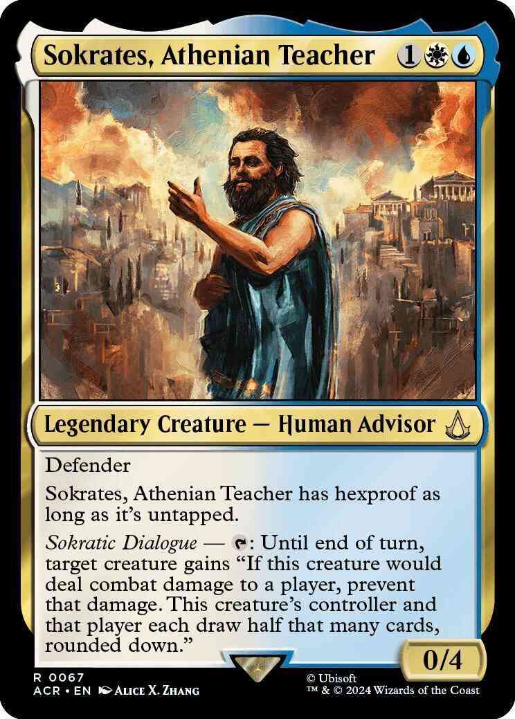 Sokrates, Athenian Teacher [67] [Assassin's Creed] [Foil]