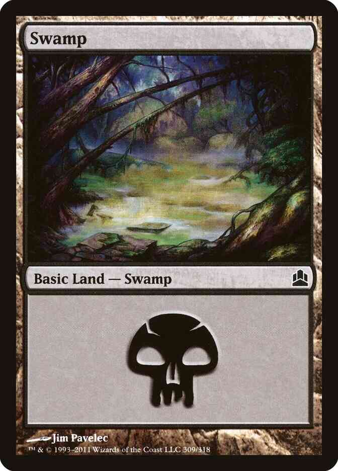 Swamp [309] [Commander 2011] [Non-Foil]