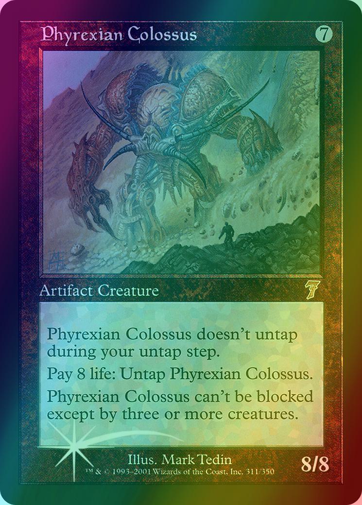 Phyrexian Colossus [311x] [Seventh Edition] [Foil]