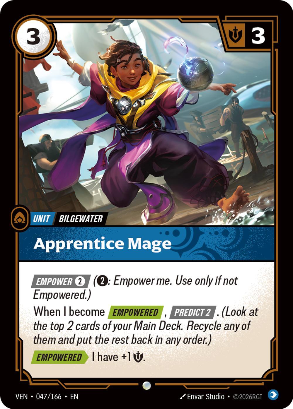 Apprentice Mage - 047/166 [Vendetta] [Non Foil]