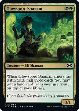 Glowspore Shaman [220] [Double Masters 2022] [Non-Foil]