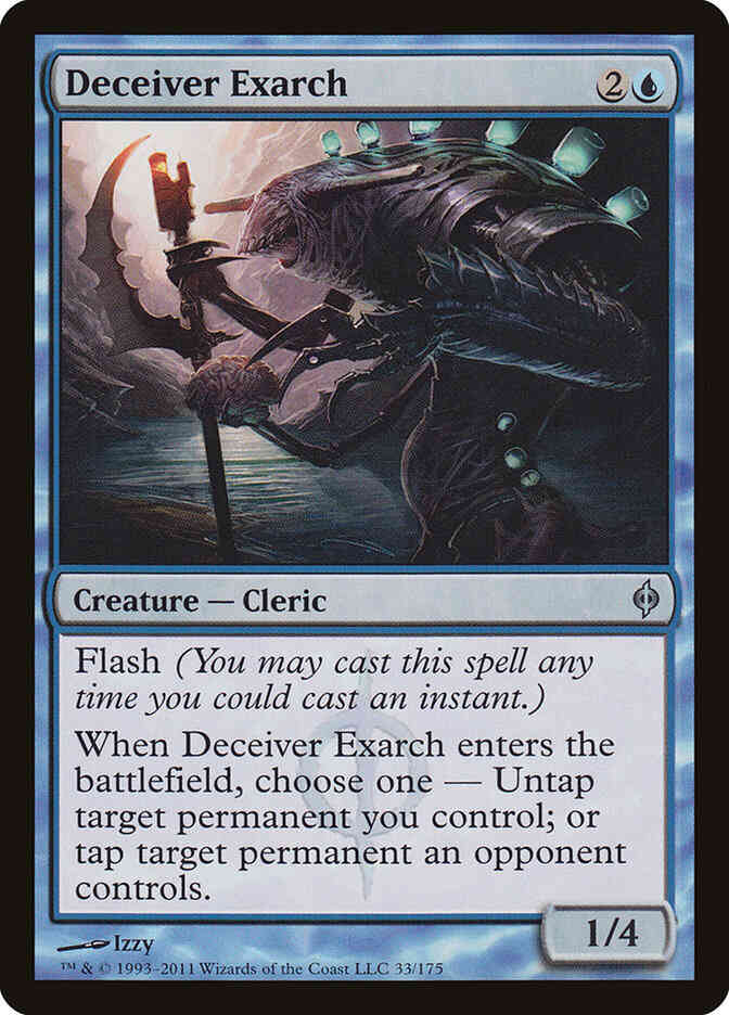 Deceiver Exarch [33] [New Phyrexia] [Non-Foil]