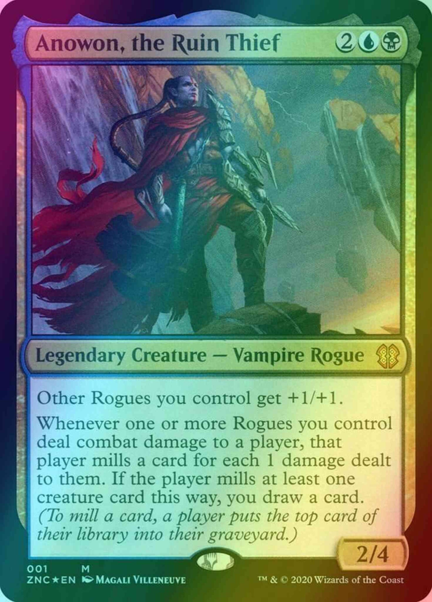 Anowon, the Ruin Thief [1] [Zendikar Rising Commander] [Foil]