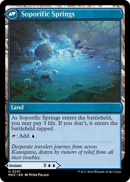 Sink into Stupor // Soporific Springs [241] [Modern Horizons 3] [Non-Foil]