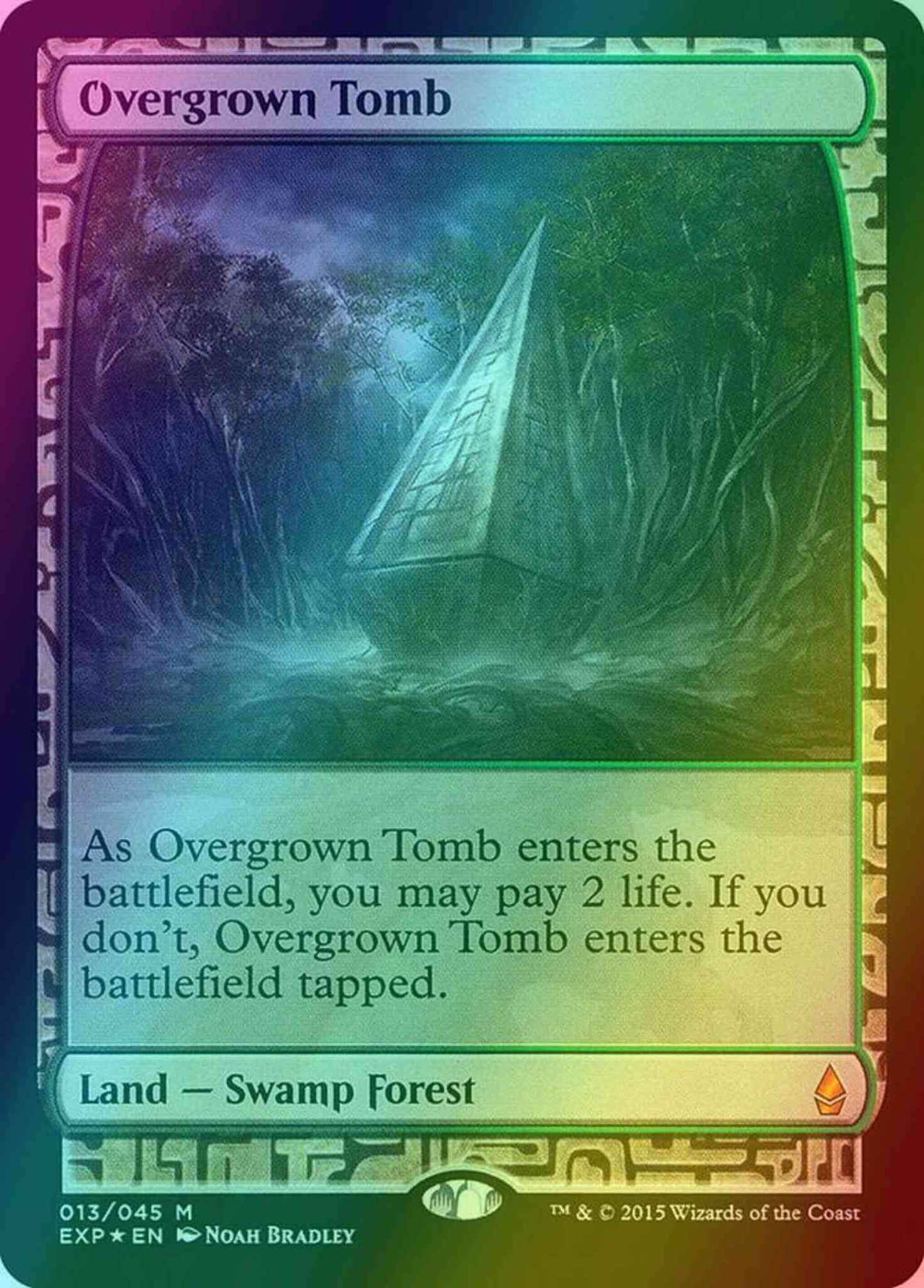 Overgrown Tomb [13] [Zendikar Expeditions] [Foil]