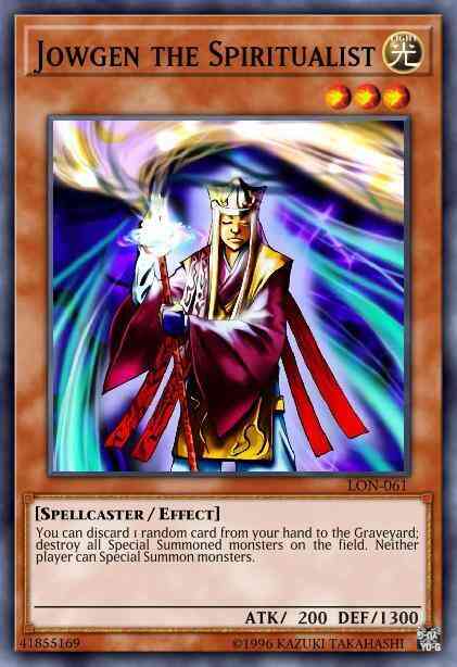 Jowgen the Spiritualist - DB2-EN001 - Rare - Unlimited