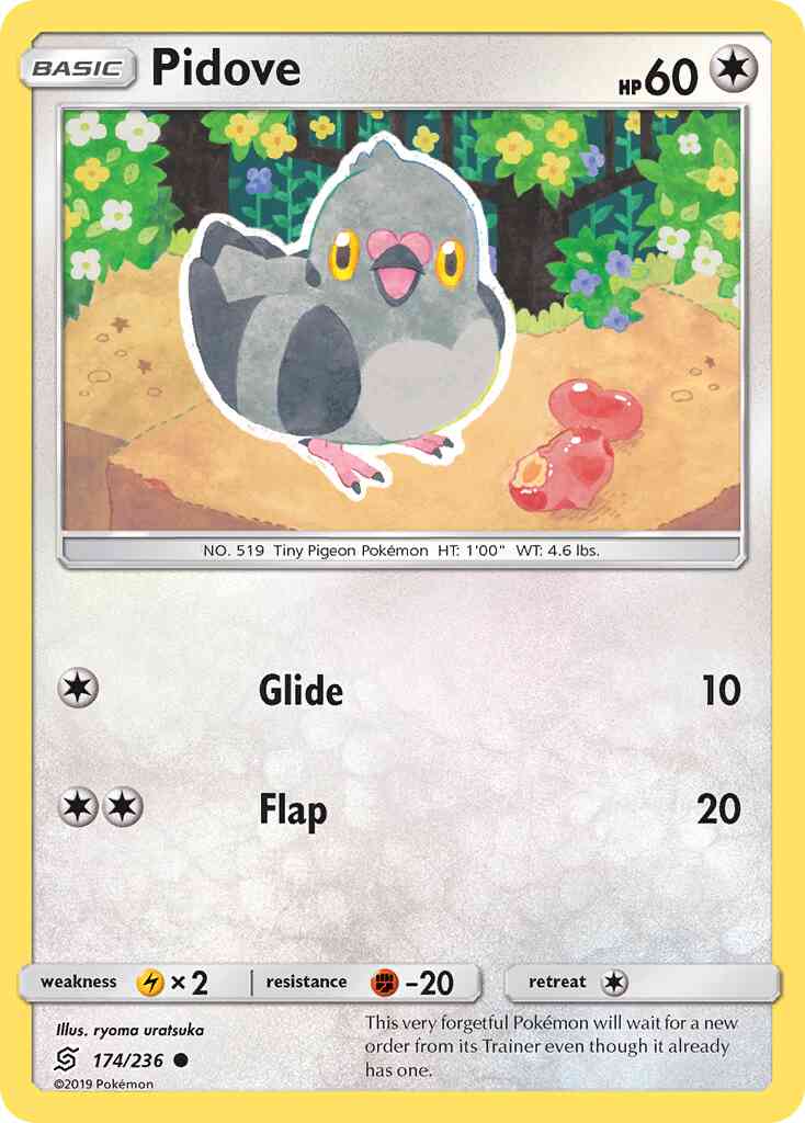 Pidove - 174/236 - Common [sm11-174] [Reverse Holo]