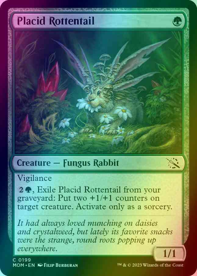 Placid Rottentail [199] [March of the Machine] [Foil]